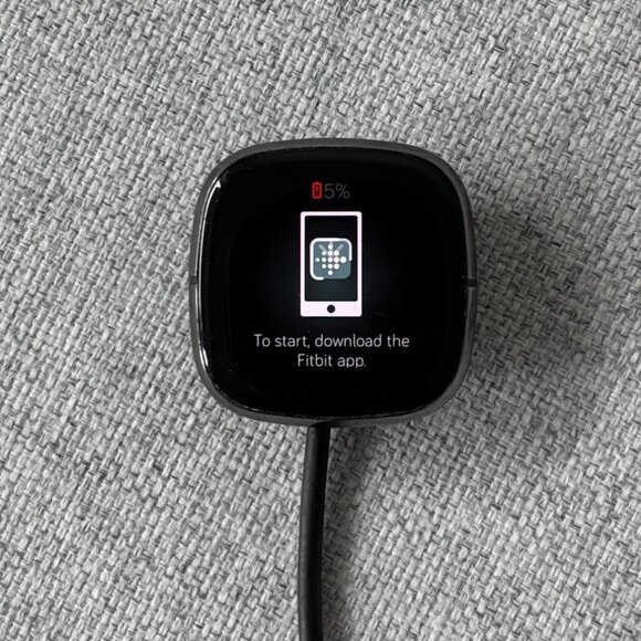 Fitbit Versa 3 - Black (O $250) - Picture 1 of 6